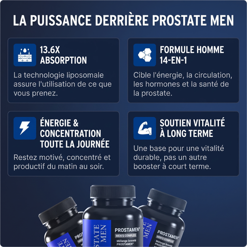 Liposomal NAD+ pour hommes
