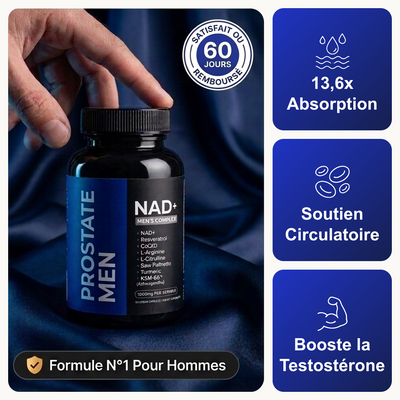 Liposomal NAD+ pour hommes